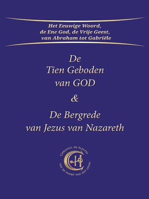 cover image of De Tien Geboden van God & De Bergrede